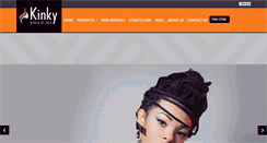 Desktop Screenshot of kinkyhair.co.za